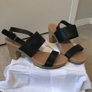 Old Navy strappy retro heels
